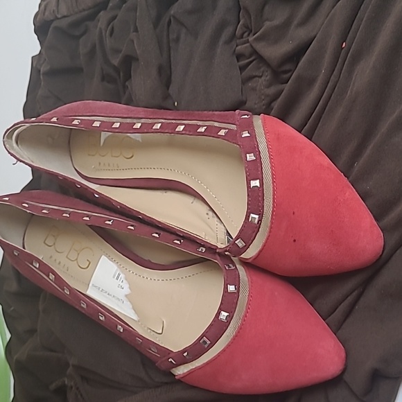 BCBG Rhinestone Decor Flat Mules - Picture 6 of 7